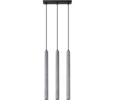Sollux SL.1272 - Pakabinamas sietynas PASTELO 3xG9/8W/230V betonas