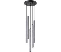 Sollux SL.1275 - Pakabinamas sietynas PASTELO 5xG9/8W/230V betonas
