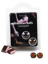 Secret Play Brazilian Balls Chocolate 2 pack