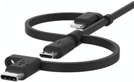 Belkin BOOST Charge Univ. Cable 1,2m Lightn./Micro/USB-C - USB-A