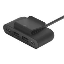 Belkin 4-Port-USB Splitter 2mCab 2xUSB-C/2xUSB-A w BUZ001bt2MWHB7