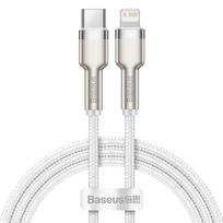 Baseus Cafule Series Metal Cable USB-C to iP 20W 1m White