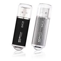 SILICON POWER 32GB, USB 2.0 FLASH DRIVE ULTIMA II I-SERIES, BLACK