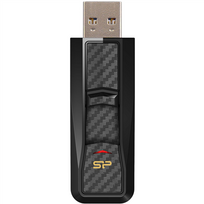 SILICON POWER 32GB, USB 3.0 FLASH DRIVE, BLAZE SERIES B50, BLACK