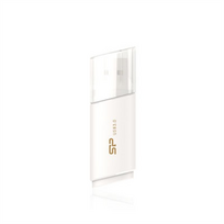 SILICON POWER 32GB, USB 3.0 FlASH DRIVE, BLAZE SERIES B06, White