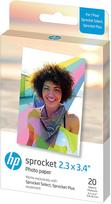 HP photo paper Sprocket Plus Zink 5.8x8.6cm 20 sheets