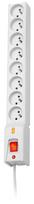 Lestar Surge Protector LX 810, 1L, 3.0m, gray