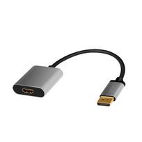 LogiLink Displayport to HDMI adap ter, 4K 60hz, alu, 0.15