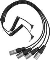 SARAMONIC CABLE SR-C2020 DUAL 3.5MM TRS MALE TO FOUR XLR MALE CABLE (SR-C2020)