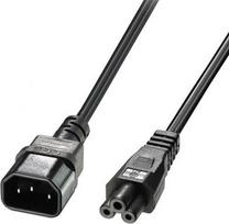 CABLE POWER IEC C14 TO IEC C5/2M 30341 LINDY 30341 | 4002888303415