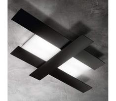 Gea Luce DOHA P P N - LED lubinis šviestuvas DOHA LED/30W/230V 65,5 cm juoda