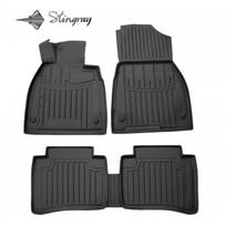 Guminiai 3D kilimėliai MERCEDES BENZ EQS (V297) 2021→ (Juodos spalvos)
