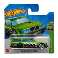 Hot wheels Mainline Modeliukas Volvo 240 drift green