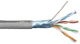 Kompiuterinis kabelis STP viengyslis, CAT5E, ekranuotas