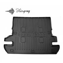 Guminis 3D bagažinės kilimėlis TOYOTA Land Cruiser 200 (7 vietų) 2007-2021 (Be 3 sėdynių eilės)