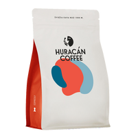 HURACAN CAFFEE Iki pasimatymo kavos pupelės 350 g