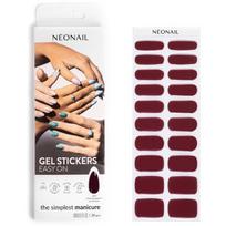 NEONAIL Easy On Gel Stickers Nagų lipdukai naudojant UV / LED lempą atspalvis M05 20 vnt.