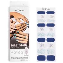 NEONAIL Easy On Gel Stickers Nagų lipdukai naudojant UV / LED lempą atspalvis M10 20 vnt.