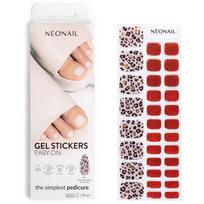 NEONAIL Easy On Gel Stickers Nagų lipdukai naudojant UV / LED lempą atspalvis P01 32 vnt.