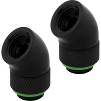 Corsair Hydro X Series 45° pasukamas adapteris, dviejų dalių pakuotė, juodas CX-9055002-WW