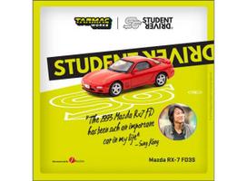 Tarmac Modeliukas 1/64 Mazda RX-7 FD3S, red (yra Sandėlyje)