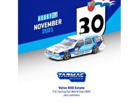 Tarmac Modeliukas 1994 Volvo 850 Estate #30 Jan Lammers FIA Touring Car World Cup, blue/white