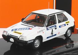 PRE-ORD3R IXO Models Modeliukas 1/43 1989 Skoda Favorit 136 L No.4 Rally Valasskaa Zima Krecek/Borivoj