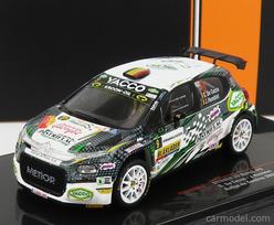 PRE-ORD3R IXO Models Modeliukas 1/43 2021 Citroen C3 Rally 2 #9 C. de Cecco/J. Humblet Rally Du Condroz Huy...