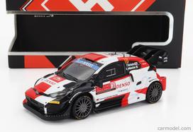 PRE-ORD3R IXO Models Modeliukas 1/43 Toyota GR Yaris Rally1 #1 WRC Rally Monte Carlo, white/red/black