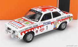 PRE-ORD3R IXO Models Modeliukas 1/18 1974 Ford Escort MK I RS 1600 #1 T.Makinen/H.Liddon, 1000 Lakes Rally