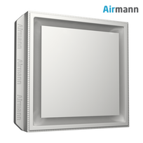 Oro difuzorius AIRMANN Square kvadratinis gipsinis priglaistomas