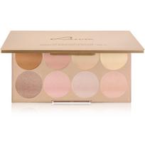 Luvia Cosmetics Prime Glow Vol. 1 švytėjimo suteikiančių priemonių paletė 8x3,3 g