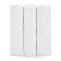 Petite&Mars Moussy medžiaginės sauskelnės Total White 68 x 68 cm 3 vnt.