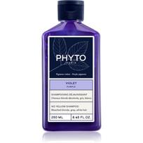 Phyto Violet No Yellow Shampoo toninis šampūnas šviesiems ir šviesintiems plaukams 250 ml