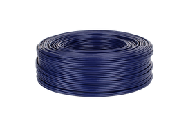 Kabelis 2 x RCA-4mm mėlynas