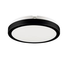 Brilagi - LED lubinis vonios šviestuvas PERA LED/18W/230V diametras 22 cm IP65 juoda