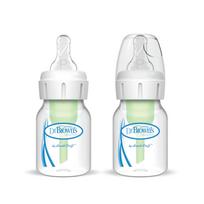 DR.BROWN'S buteliukai OPTIONS+ siauru kakleliu, 60ml, 2 vnt.