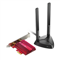 TP-LINK AX3000 Wi-Fi 6 Bluetooth 5.0 PCIe Adapter | TX3000E | 2.4GHz/5GHz | Antenna type: 2 x High-Gain External Antennas | 574+2402Mbps