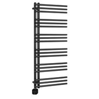 Elektrinis rankšluosčių džiovintuvas POSEIDON, 450x1140mm, kairinis, juodas matinis, tenas paslėptu montavimu