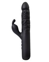 Rimba Toys Sensual Nights SN06 Realistic Rabbit Vibrator Black