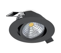 Eglo 33997 - LED pritemdomas įleidžiamas lubinis šviestuvas SALICETO LED/6W/230V juoda