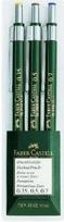 Faber-Castell Pieštukas Automatinis Tk-Fine 3 Menas Plastikiniai EtuI (0.35: 0.5: 0.7 mm) (136030 FC)