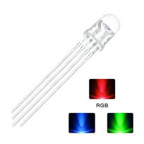 RGB šviesos diodas 5mm (bendras katodas)