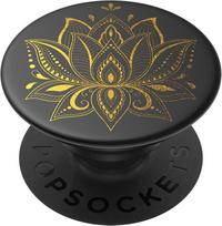 Popsockets PopGrip holder, Golden Prana Black (801688)