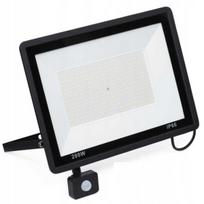 LED lauko šviestuvas 200W su judesio davikliu 6500K