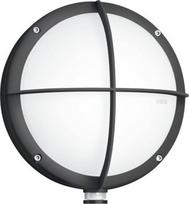 LED Outdoor wall luminaire L 331 S Sensor-switched 8,4W 711lm 3000K 360° 7m IP44 2-1000lux Anthracite 053093 | 4007841053093