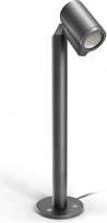 LED Outdoor luminaire Spot Way N With twilight switch 7.86W 512lm 3000K IP44 2-1000lx Anthracite 058678 | 4007841058678
