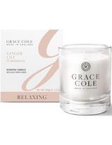 Grace Cole aromatinė žvakė imbierinė lelija ir mandarinas dega iki 40 valandų Ginger Lily - Mandarin 200g