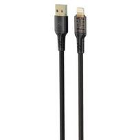 Tellur Duomenų kabelis USB į Lightning 2.4A 1m, juodas
