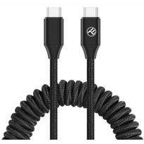 Tellur Ištraukiamas USB-C į USB-C laidas PD 60 W iki 1,8 m, juodas